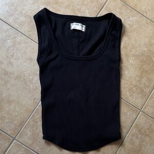 Free People Classic Black Tank Top